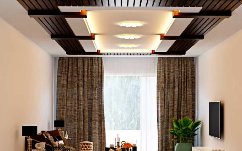 Wood False Ceiling